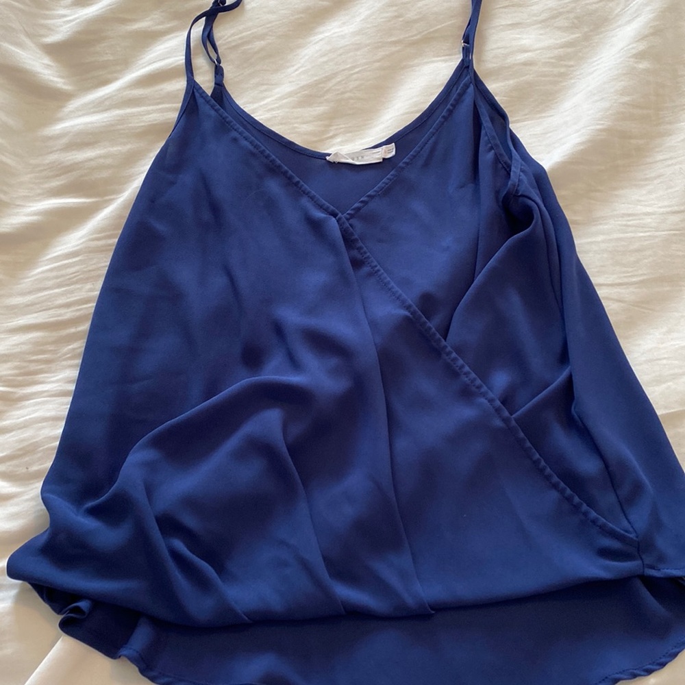 Lush- blue tanktop